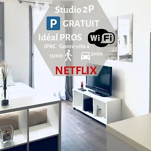 Appartement *le Cityzen*15min Du Centre A Pied+parking Gratuit, Annecy